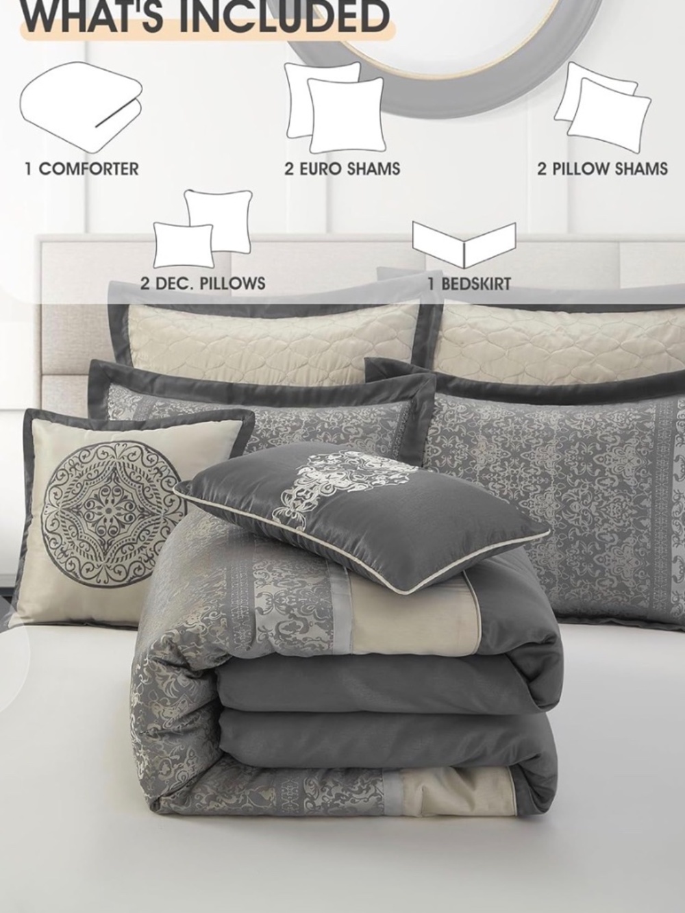 Lanco king comforter set